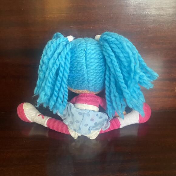 Lalaloopsy Mittens Soft Doll Plush Pink Blue Hair - Picture 4 of 10